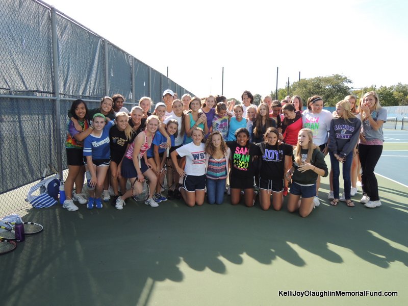 LTHS Girls Tennis Team New Uniforms