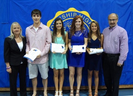 KJO Scholarship recipients from Lyons Township for 2013