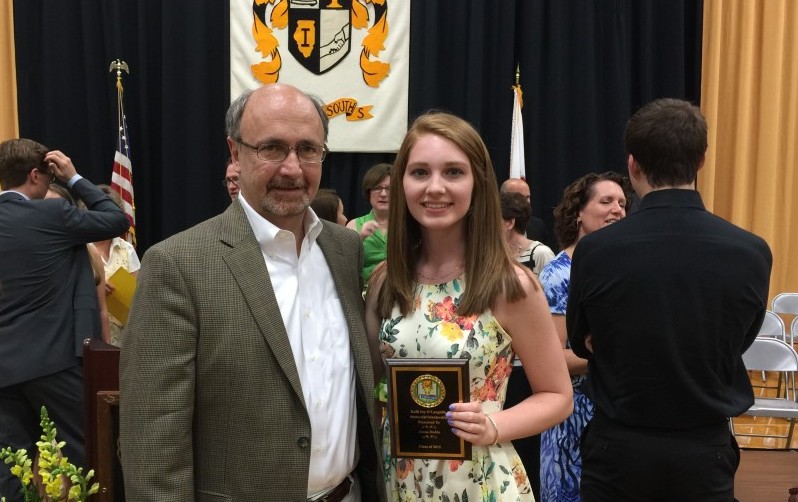 2015 Kelli Joy O’Laughlin Scholarship Recipient from Hinsdale South