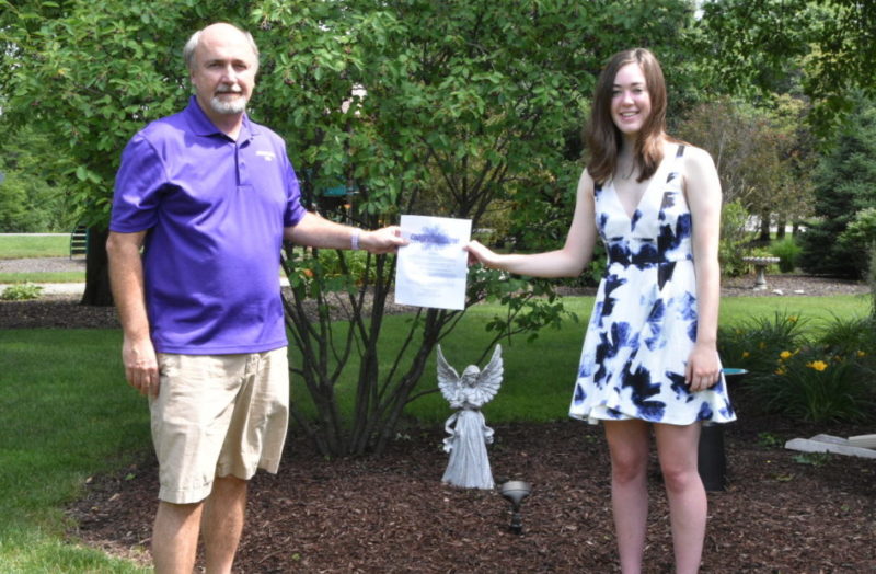 Announcing KJO Memorial Scholar from Lyons Township HS for 2020, Kate Mitchell