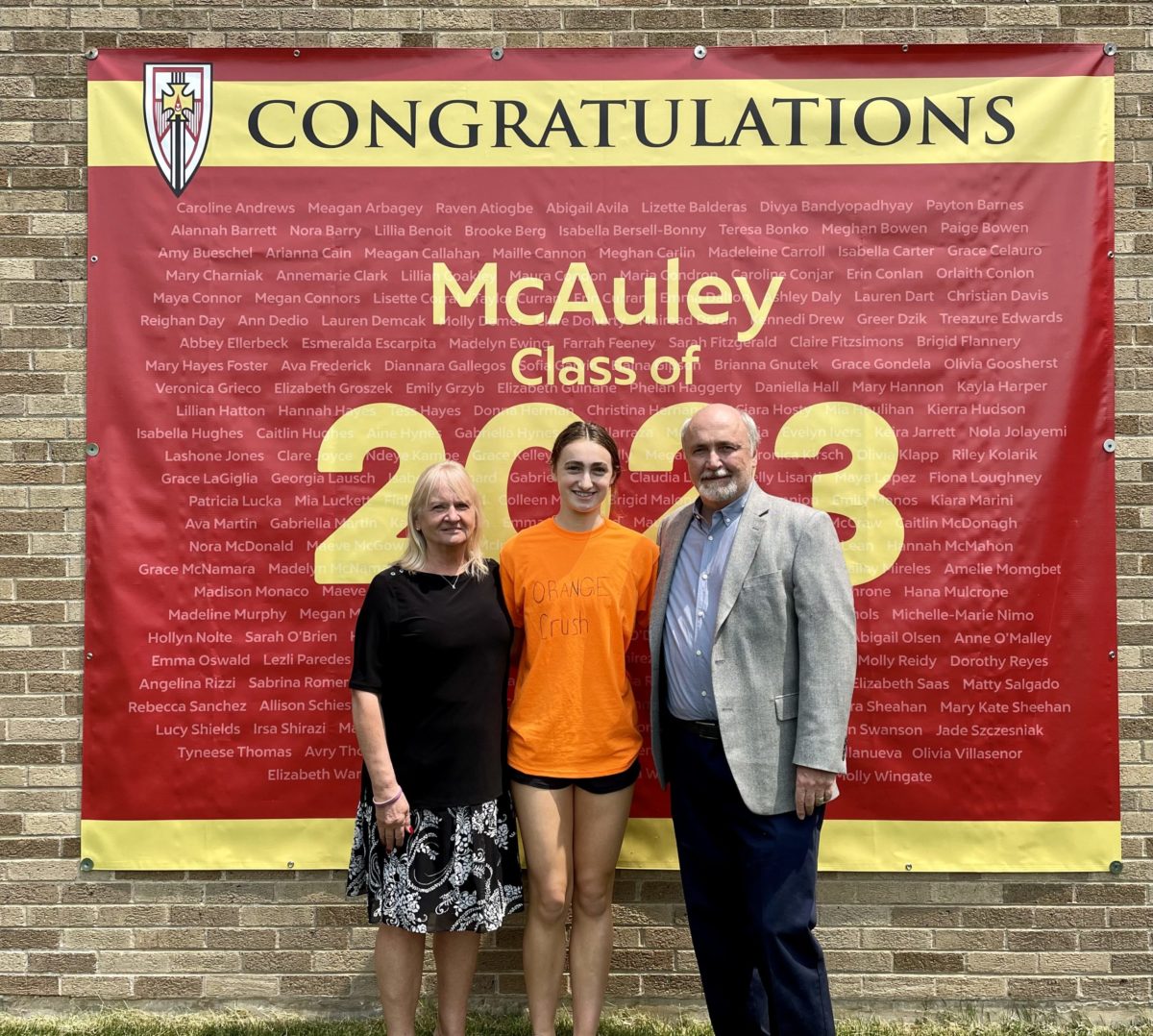 Announcing KJO Memorial Scholar from Mother McAuley Lauren Dart for 2023